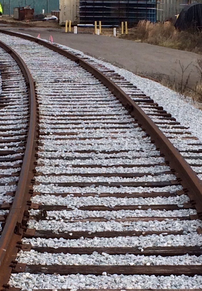 track bed Tar Heel Railroad