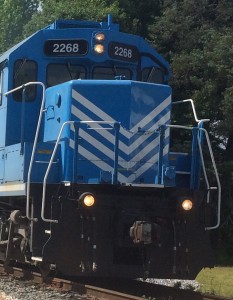 carolina blue train engine 2